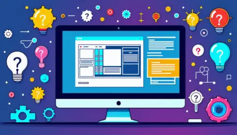Website design and development concepts illustration