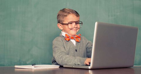 Smart Kid with Small Business Blog Post Topic Ideas