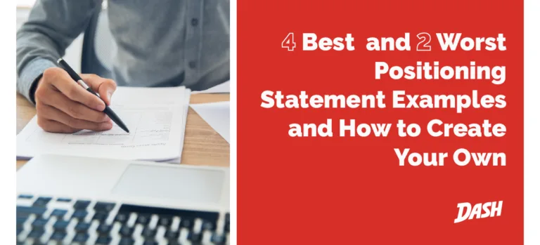 positioning statement,positioning statement example,positioning statement template