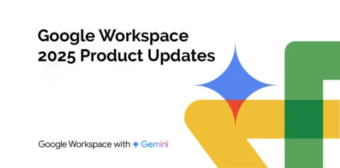 Google Workspace 2025 updates with Gemini logo