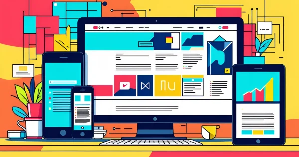 Responsive web design on multiple devices